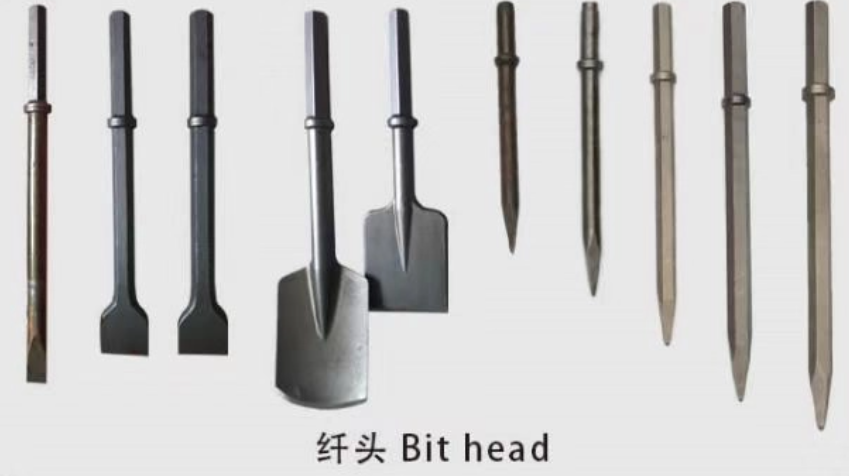 Replaceable Chisel Bit for Pneumatic Hammer Tools